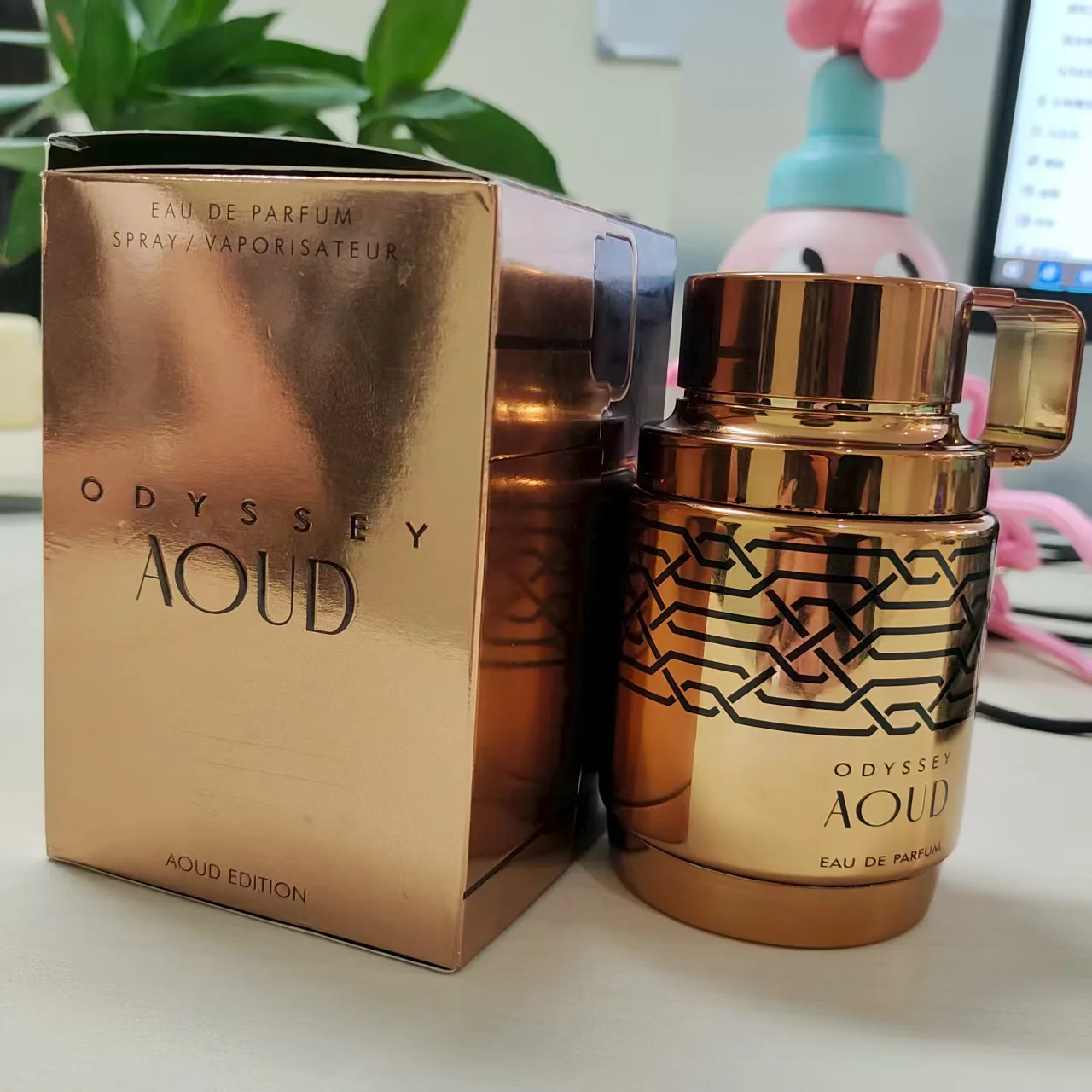 Armaf Odyssey Aoud Edition Men's Light essence spray, 3.4 oz., strong wooden fragrance, unique bottle design
Armaf Odyssey Aoud Edition Men's Light essence spray, 3.4 oz., strong wooden fragrance, unique bottle design