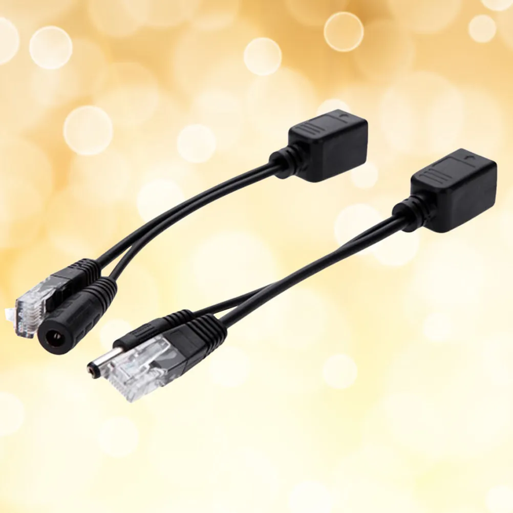 2pcs Poe Injector Cable Full Copper Adapter For Wlan Security Camera Router Switch Internet Telephony 30-40M
2pcs Poe Injector Cable Full Copper Adapter For Wlan Security Camera Router Switch Internet Telephony 30-40M