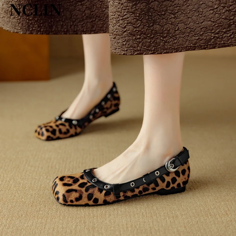 Women Ballet Flats Fashion Square Toe Pumps Soft Leather Slip-on Casual Shoes Female Mary Jane Shoes Office Lady Work Thin Shoes
Women Ballet Flats Fashion Square Toe Pumps Soft Leather Slip-on Casual Shoes Female Mary Jane Shoes Office Lady Work Thin Shoes