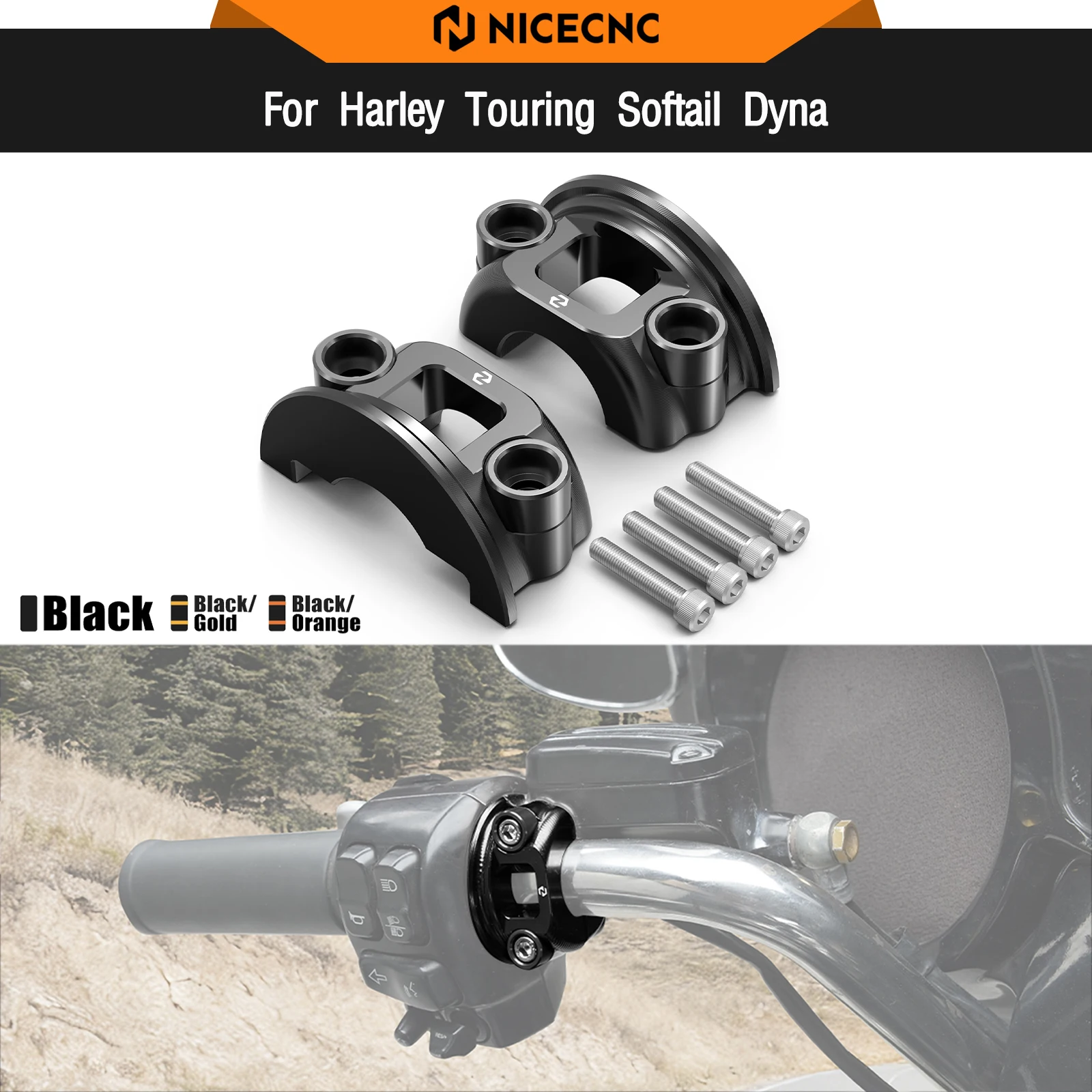 For Harley Street Gilde FLHX 2006-2025 1" Brake Clutch Perch Half Clamp Road Glide FLTRX Special FLTRXS Softail FXST Deluxe FLS
For Harley Street Gilde FLHX 2006-2025 1" Brake Clutch Perch Half Clamp Road Glide FLTRX Special FLTRXS Softail FXST Deluxe FLS