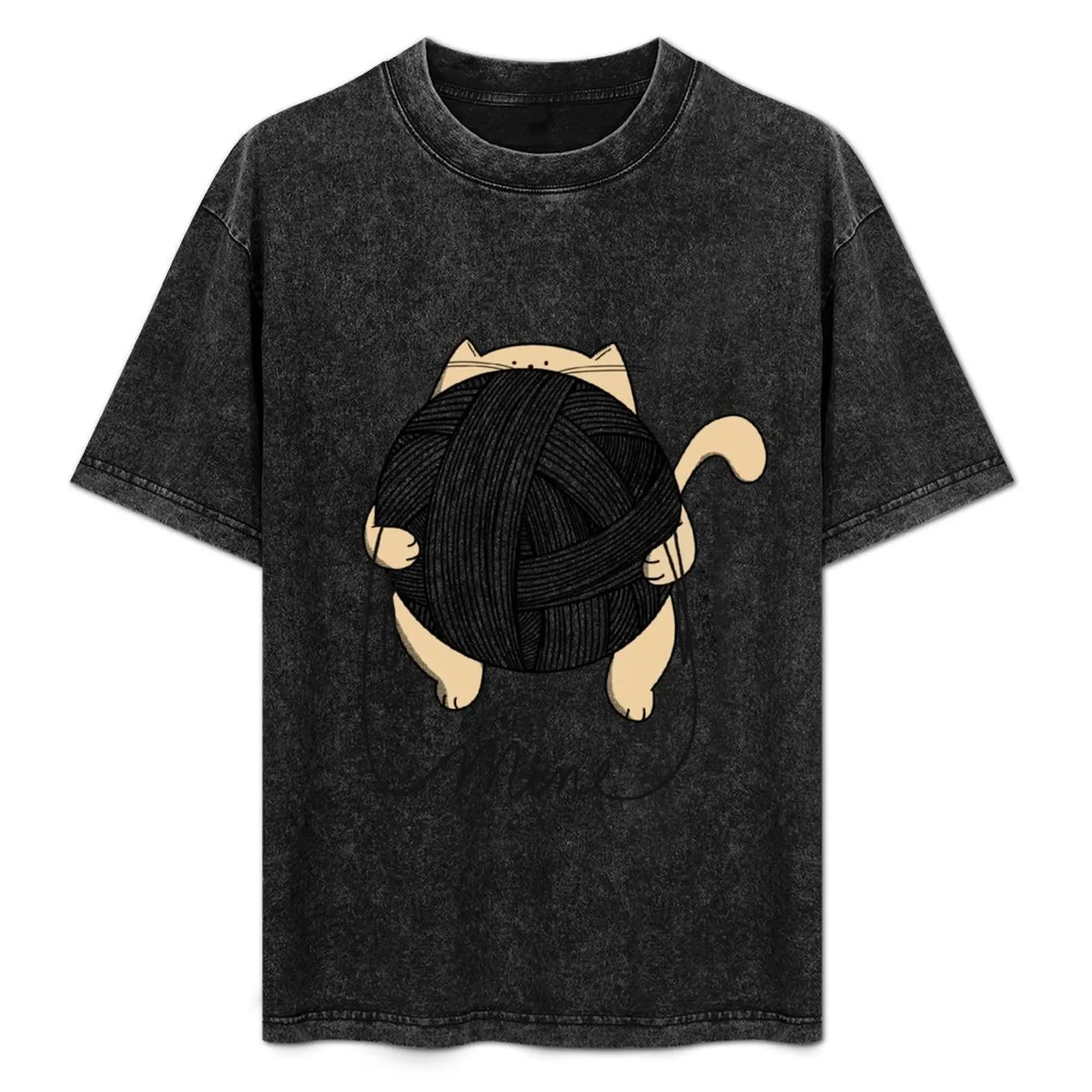 Cute Cat Claims Yarn T-Shirt Basic Short Sleeve Cotton Blend T-Shirt
Cute Cat Claims Yarn T-Shirt Basic Short Sleeve Cotton Blend T-Shirt