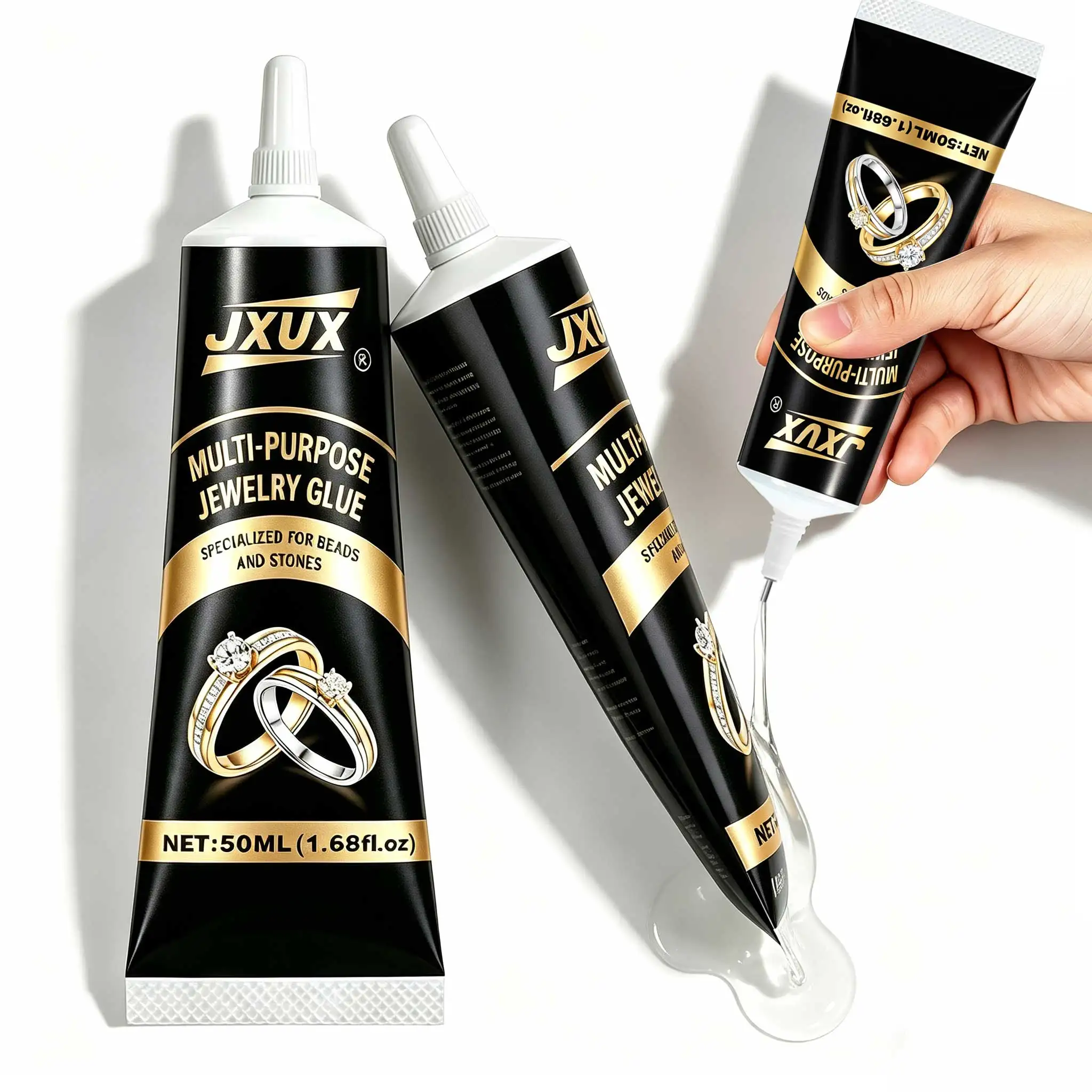 JXVX B7000 jewelry glue,mobile phone repair glue, DIY, Multi Purpose Adhesive , epoxy resin, suitable for diamond crafts,1-4pcs.
JXVX B7000 jewelry glue,mobile phone repair glue, DIY, Multi Purpose Adhesive , epoxy resin, suitable for diamond crafts,1-4pcs.