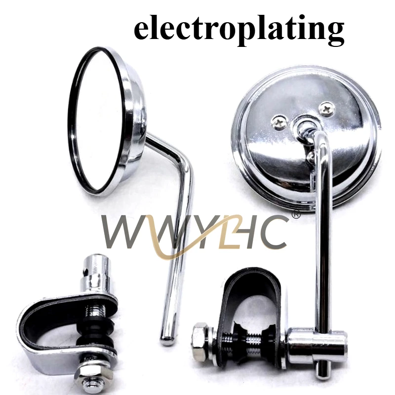 Подходит для ретро-мотоцикла, трубчатый суппорт, зажим для зеркала заднего вида, круглый широкоугольный отражатель для электромобиля
Подходит для ретро-мотоцикла, трубчатый суппорт, зажим для зеркала заднего вида, круглый широкоугольный отражатель для электромобиля