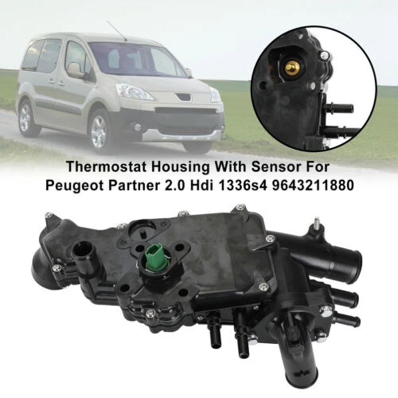 1 Piece Thermostat Housing Black Plastic For Peugeot 307 406 607 Partner Origin 5 Box Engine Water Outlet Chamber 1336.S4 1336S4
1 Piece Thermostat Housing Black Plastic For Peugeot 307 406 607 Partner Origin 5 Box Engine Water Outlet Chamber 1336.S4 1336S4