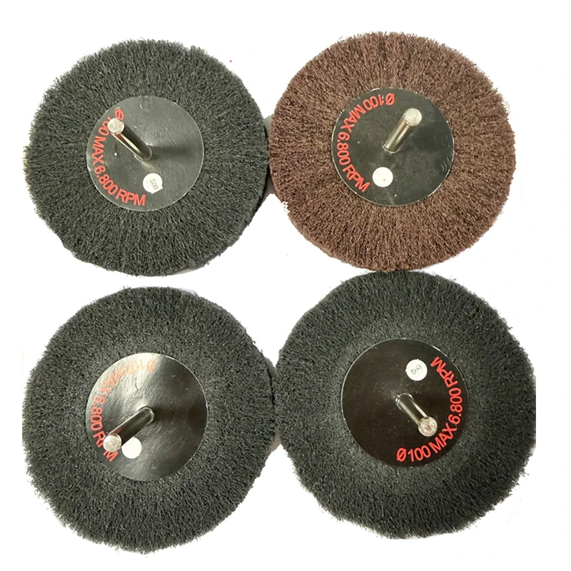 4inch 100x10/15x6mm Super Thin T-shape Non-woven Buffing Wheel Brushing Polishing Wheel Abrasive Tool For Deburring and Cleaning
4inch 100x10/15x6mm Super Thin T-shape Non-woven Buffing Wheel Brushing Polishing Wheel Abrasive Tool For Deburring and Cleaning