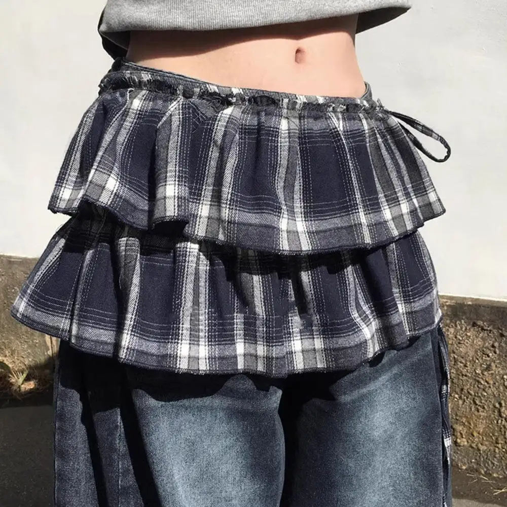 Y2K Plaid Mini Skirt Harajuku Vintage High Waist A-Line Skirt Summer Spliced Plaid Skirts For Women Korean Cake Skirt Curtain
Y2K Plaid Mini Skirt Harajuku Vintage High Waist A-Line Skirt Summer Spliced Plaid Skirts For Women Korean Cake Skirt Curtain