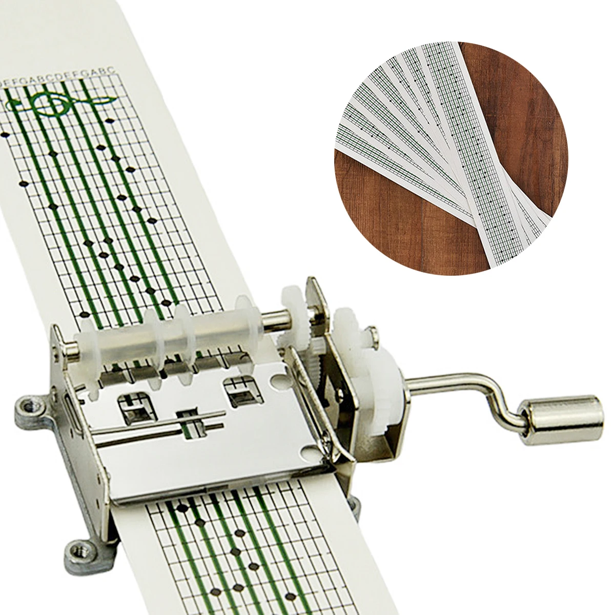 3Pcs Blank Paper Tapes Hand Crank Music Box Movement Personalize Your Tune with Hole Puncher 15 Note DIY Music Box Gift
3Pcs Blank Paper Tapes Hand Crank Music Box Movement Personalize Your Tune with Hole Puncher 15 Note DIY Music Box Gift