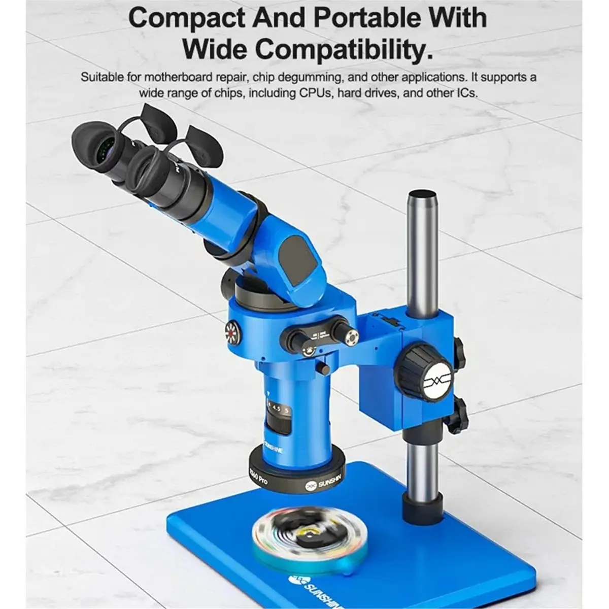【BRILLIANT 】RL-601Q Pro 360° Rotating Fixture Tempered Heat-Insulating Glass for Various Mobile Phone Motherboards Repair Tools
【BRILLIANT 】RL-601Q Pro 360° Rotating Fixture Tempered Heat-Insulating Glass for Various Mobile Phone Motherboards Repair Tools