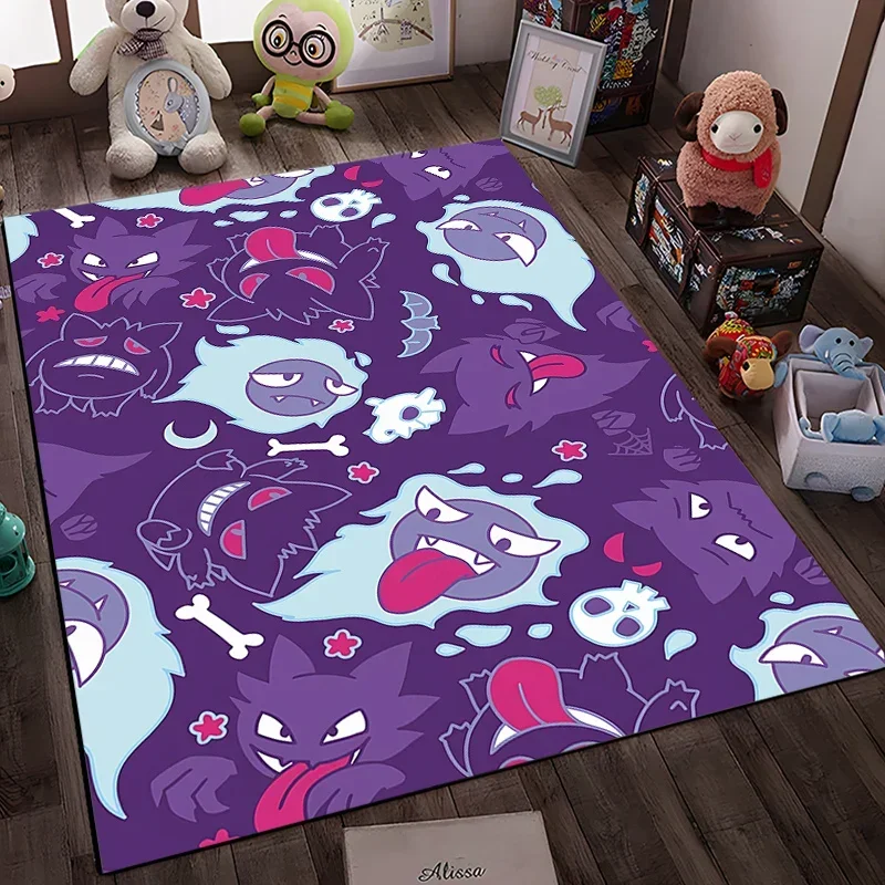 Popular Pokemen Gengar Printed Carpet! Multi-Size Anti-slip Sound Insulation, Living Rooms Bedrooms Office Areas Rug, Soft Mat
Popular Pokemen Gengar Printed Carpet! Multi-Size Anti-slip Sound Insulation, Living Rooms Bedrooms Office Areas Rug, Soft Mat