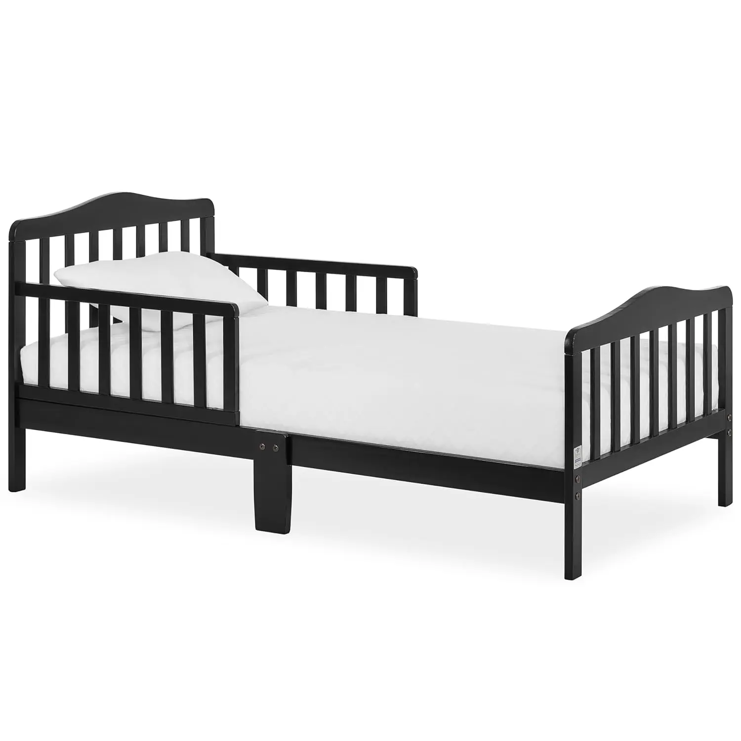 Classic Toddler Bed with Safety Rails, Low Floor Design, Non-Toxic Wooden Furniture
Classic Toddler Bed with Safety Rails, Low Floor Design, Non-Toxic Wooden Furniture