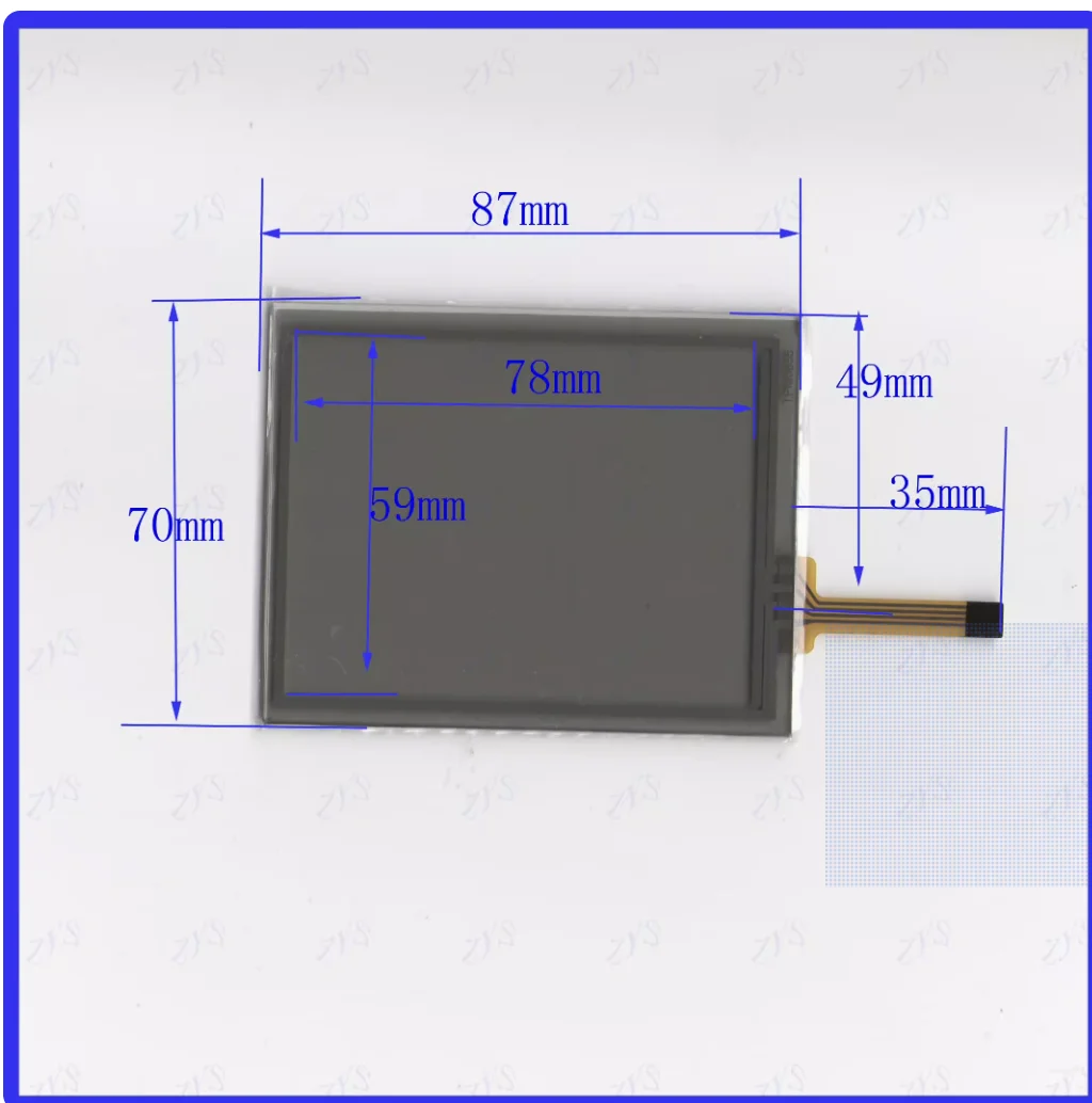 TPM3855 touch handwriting external screen glass four wire resistor with good quality and sensitivity 87 * 70mm
TPM3855 touch handwriting external screen glass four wire resistor with good quality and sensitivity 87 * 70mm