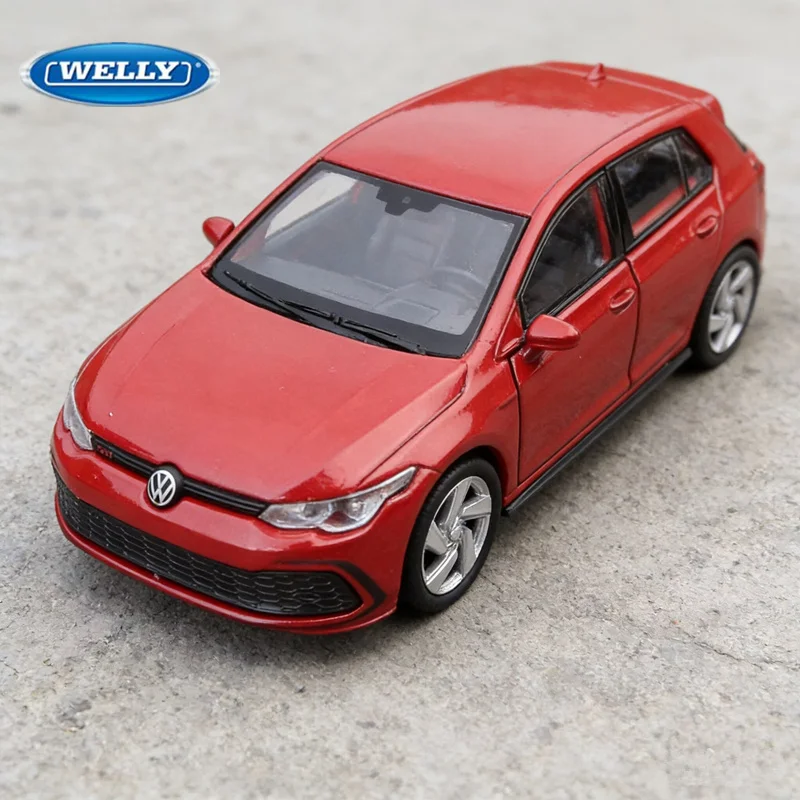 Модель спортивного автомобиля Welly 1:36 VW Golf R GTI MK8 из литого металла, имитация гоночного автомобиля, миниатюрная масштабная модель, подарок для детей
Модель спортивного автомобиля Welly 1:36 VW Golf R GTI MK8 из литого металла, имитация гоночного автомобиля, миниатюрная масштабная модель, подарок для детей