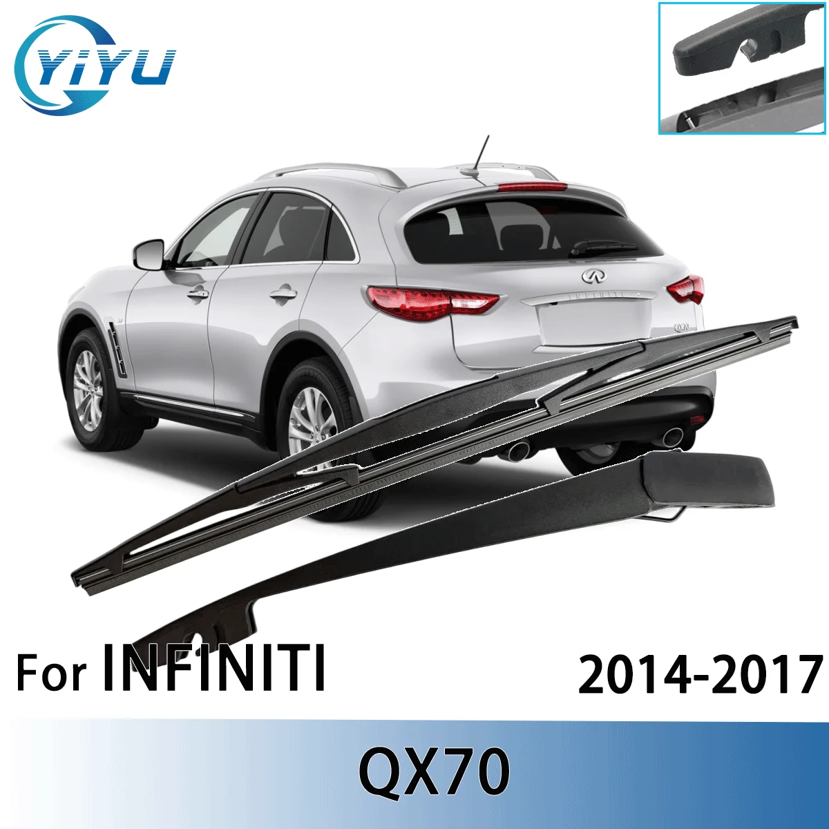 1/2PCS Rear Windscreen Wiper Blade Wiper Arm Kit For INFINITI QX70 2014-2017 Windscreen Windshield Wipers Brushes
1/2PCS Rear Windscreen Wiper Blade Wiper Arm Kit For INFINITI QX70 2014-2017 Windscreen Windshield Wipers Brushes