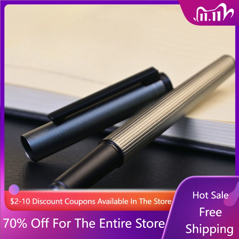 New Brand Fountain Pen EF F Stub Nib Business Office High-grade Men's Students Practicing Writing Replaceable Ink Capsule 3.4mm
New Brand Fountain Pen EF F Stub Nib Business Office High-grade Men's Students Practicing Writing Replaceable Ink Capsule 3.4mm