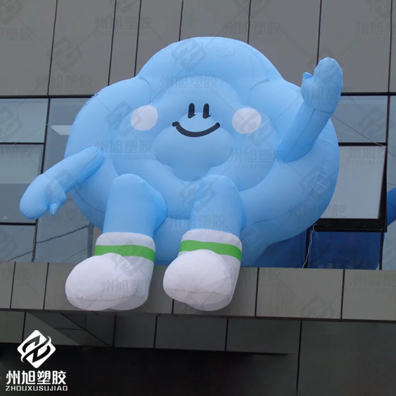 Giant inflatable cartoon cloud doll, building roof decoration activity exhibition stage advertising props
Giant inflatable cartoon cloud doll, building roof decoration activity exhibition stage advertising props
