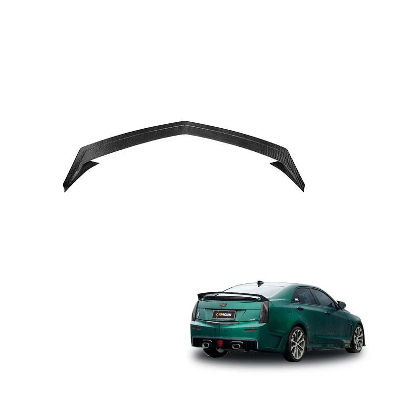 2013-2019 Car Exterior Accessories Rear Spoiler Carbon Fiber Spoiler Wing for Cadillac ATS Rear Trunk Spoiler
2013-2019 Car Exterior Accessories Rear Spoiler Carbon Fiber Spoiler Wing for Cadillac ATS Rear Trunk Spoiler