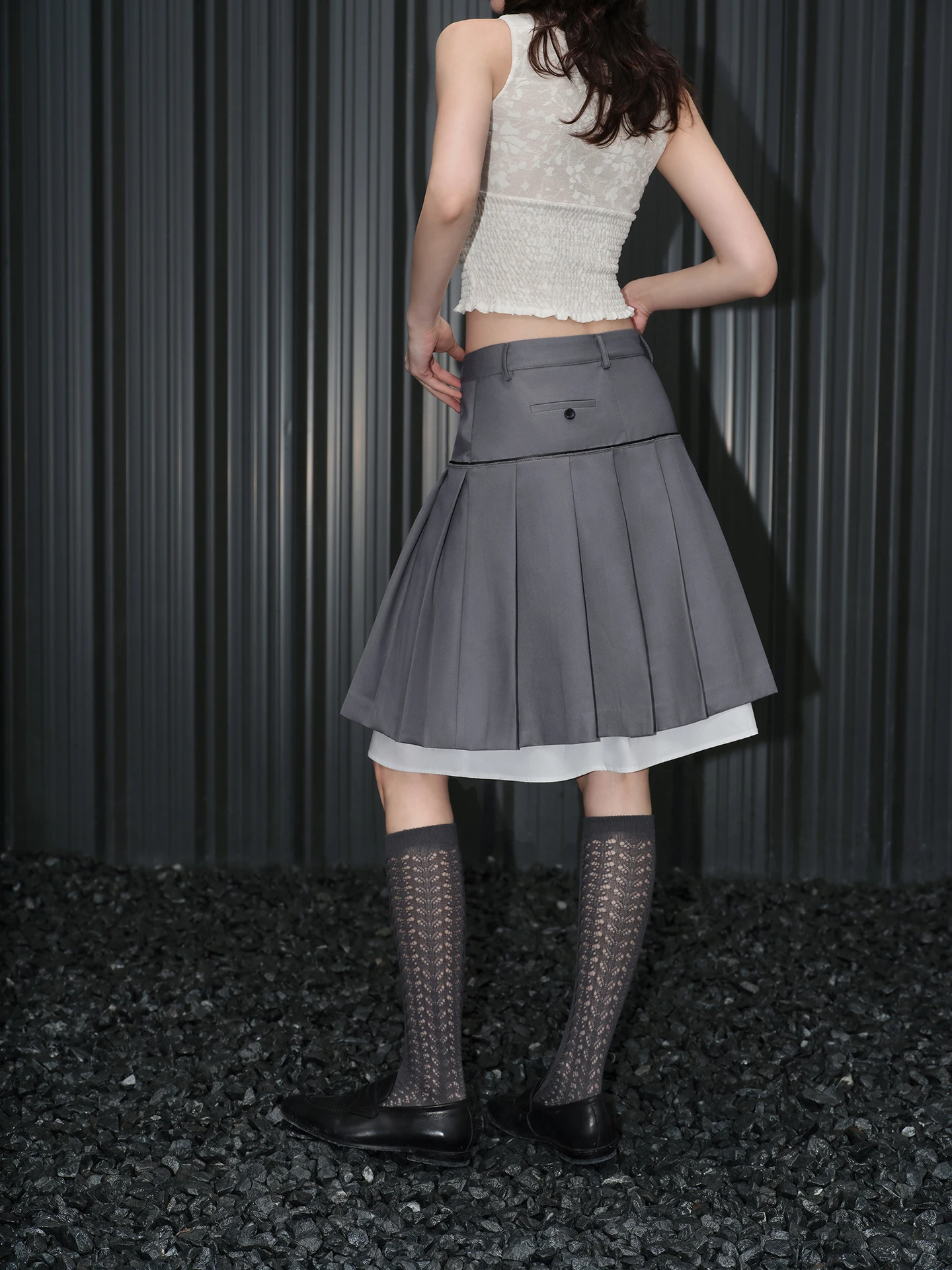 ay Asymmetrical Hem Midi Skirt Women's Spring 2026 Ele Loose High Waist Pleated Skirt Street Sle Resistant to Deforma...
ay Asymmetrical Hem Midi Skirt Women's Spring 2026 Ele Loose High Waist Pleated Skirt Street Sle Resistant to Deforma...