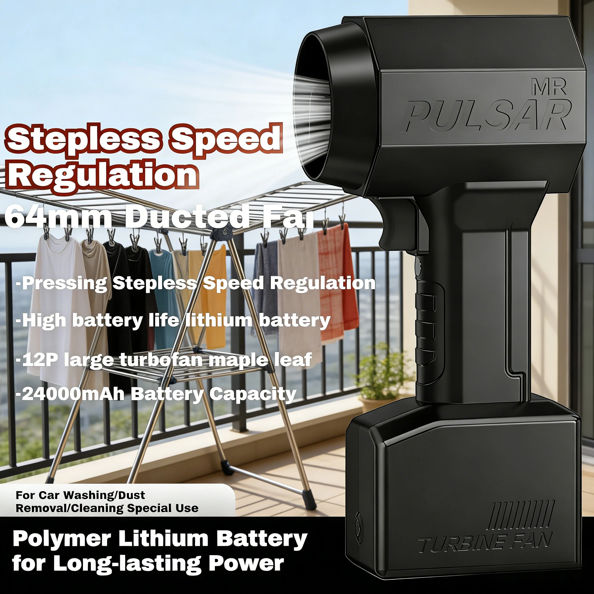 Новый турбовентилятор 2026 года: Мощный электрический воздуходув 64 мм для мойки автомобилей, ручной, для удаления снега, сушки воздухом, вентиляции воздуховодов
Новый турбовентилятор 2026 года: Мощный электрический воздуходув 64 мм для мойки автомобилей, ручной, для удаления снега, сушки воздухом, вентиляции воздуховодов