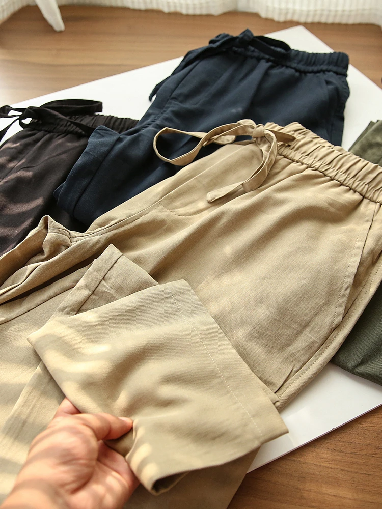 Удобные мужские повседневные брюки из смесового хлопка, льна и лиоцелла, прямого кроя, для поездок на работу, модные, цветные, длинные
Удобные мужские повседневные брюки из смесового хлопка, льна и лиоцелла, прямого кроя, для поездок на работу, модные, цветные, длинные