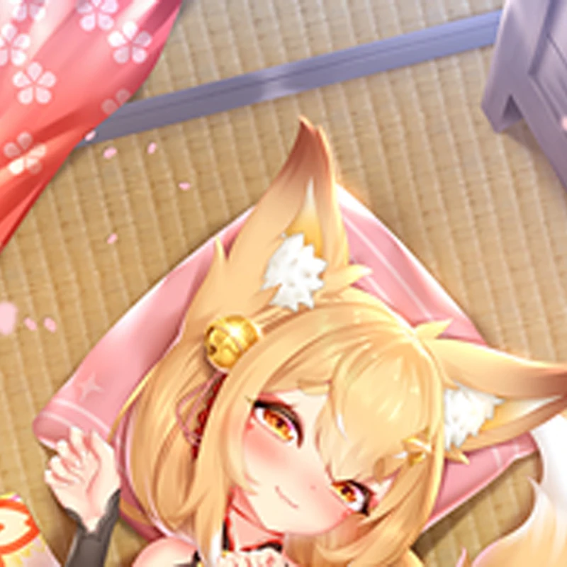New Pattern Anime Fox Ears Dakimakura Hugging Body Pillow Cover Case double-sided printing
New Pattern Anime Fox Ears Dakimakura Hugging Body Pillow Cover Case double-sided printing