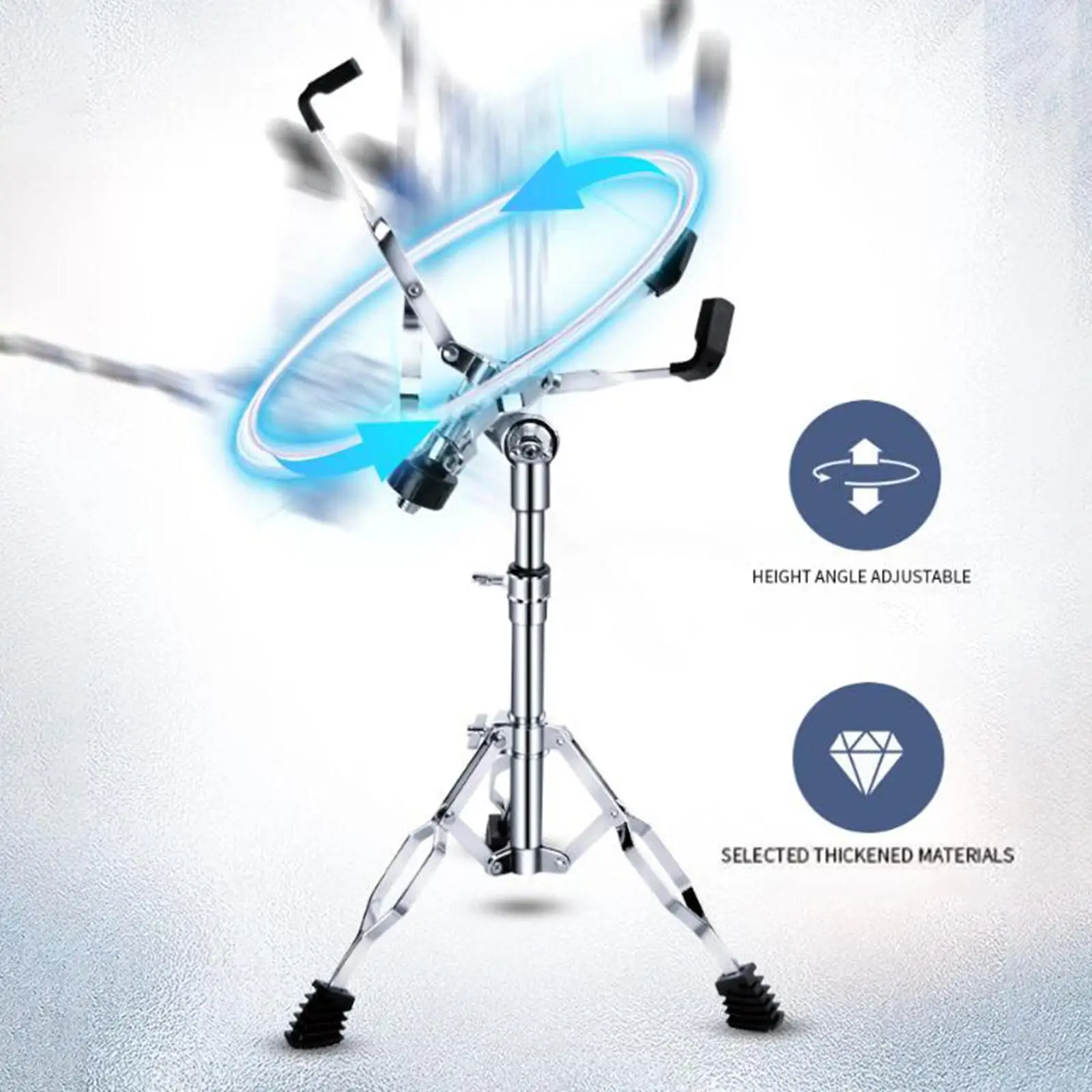 Snare Drum Stand Hardware Triangle Bracket Practice Drum Stand for Accessory 12-14inch Drum Pad Instrument Snare Drum Beginners
Snare Drum Stand Hardware Triangle Bracket Practice Drum Stand for Accessory 12-14inch Drum Pad Instrument Snare Drum Beginners