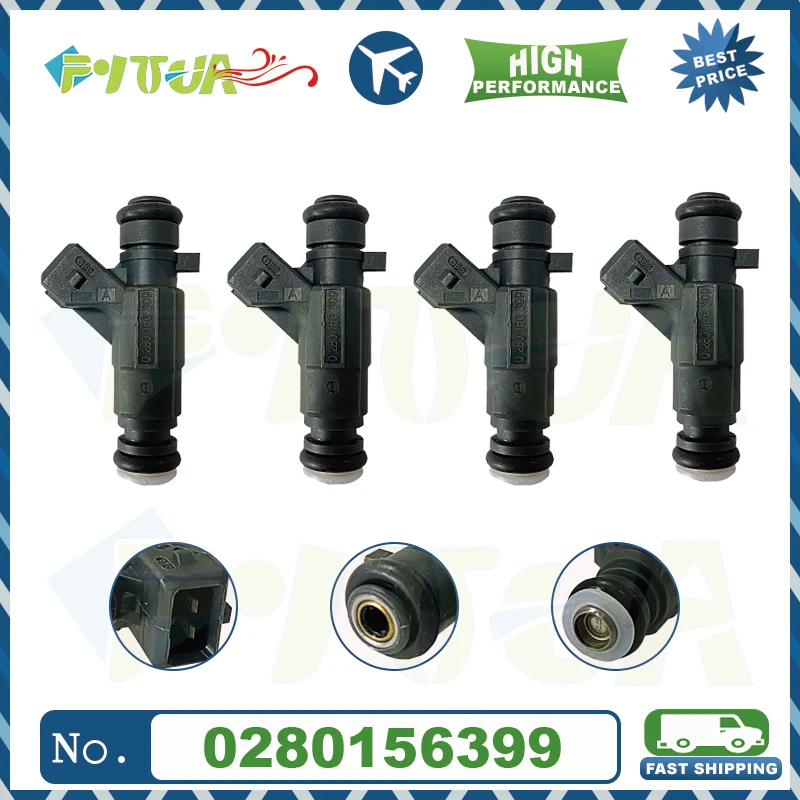 4pcs Fuel injector 0280156399 032906031P For Volkswagen Suran Golf Fox Crossfox Motor 1.6 8V
4pcs Fuel injector 0280156399 032906031P For Volkswagen Suran Golf Fox Crossfox Motor 1.6 8V