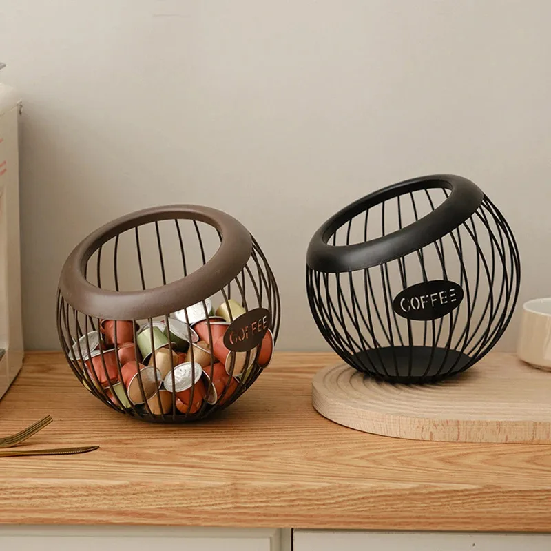 Creative Fruit Basket Iron Coffee Capsule Organizer Blue Snack Dried Fruit Storage Diagonal Basket Household Goods
Creative Fruit Basket Iron Coffee Capsule Organizer Blue Snack Dried Fruit Storage Diagonal Basket Household Goods