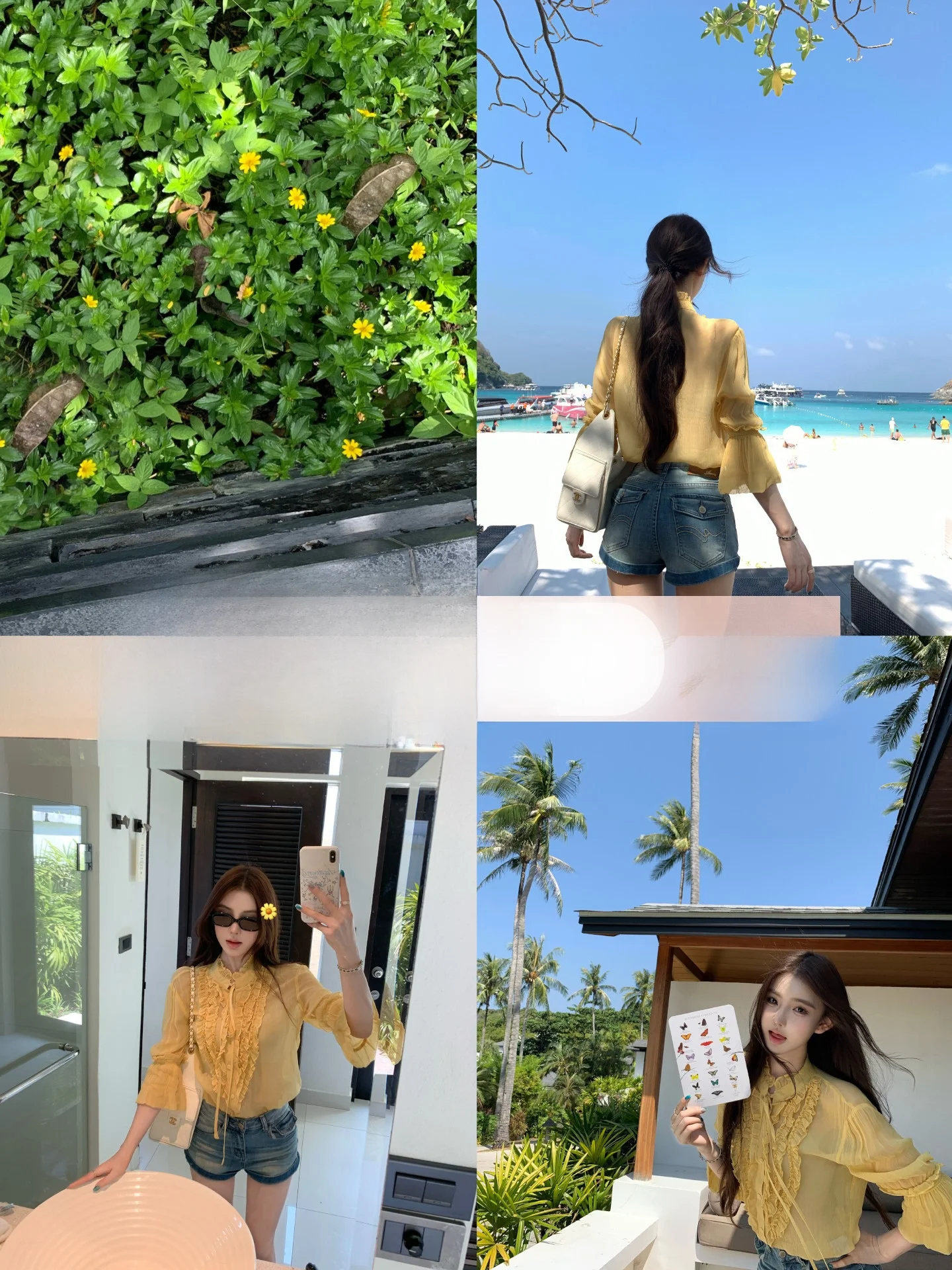 OKMAOP Island Roam Women's Chiffon irt with Wood ain Spring Summer Design Sense Knot Personali Chiffon Top
OKMAOP Island Roam Women's Chiffon irt with Wood ain Spring Summer Design Sense Knot Personali Chiffon Top