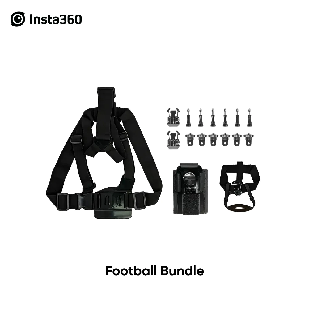 Insta360 Football Bundle for GO 2,ONE, ONE X2, ONE R,ONE X, Sports Camera Accessories
Insta360 Football Bundle for GO 2,ONE, ONE X2, ONE R,ONE X, Sports Camera Accessories