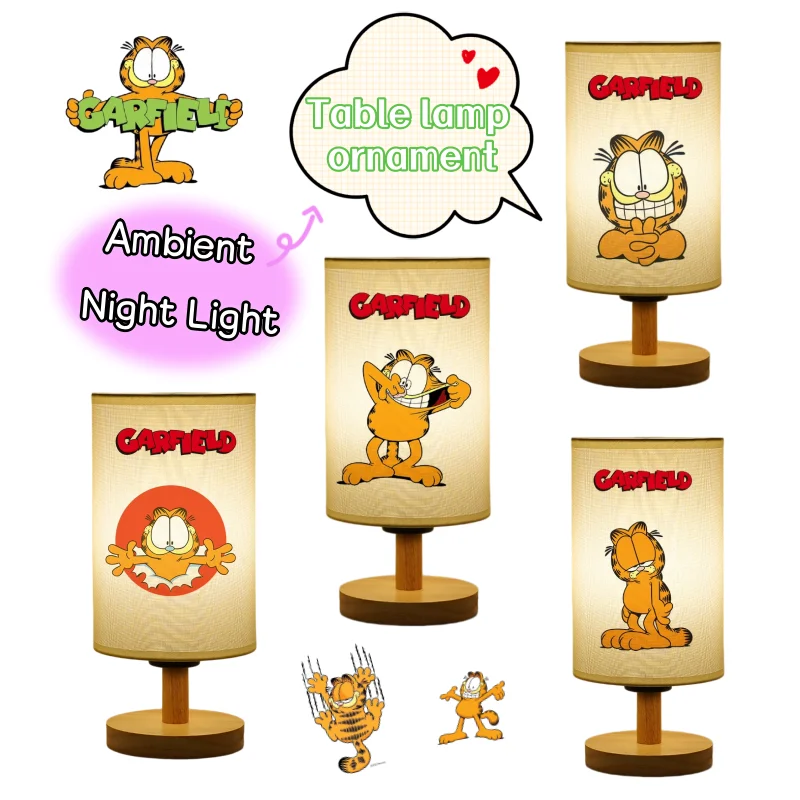 Garfield Bedroom Bedside Lamp High Color Value Creative Distinctive Nightlight Cartoon Cute Desktop Small Table Lamp Ornaments
Garfield Bedroom Bedside Lamp High Color Value Creative Distinctive Nightlight Cartoon Cute Desktop Small Table Lamp Ornaments