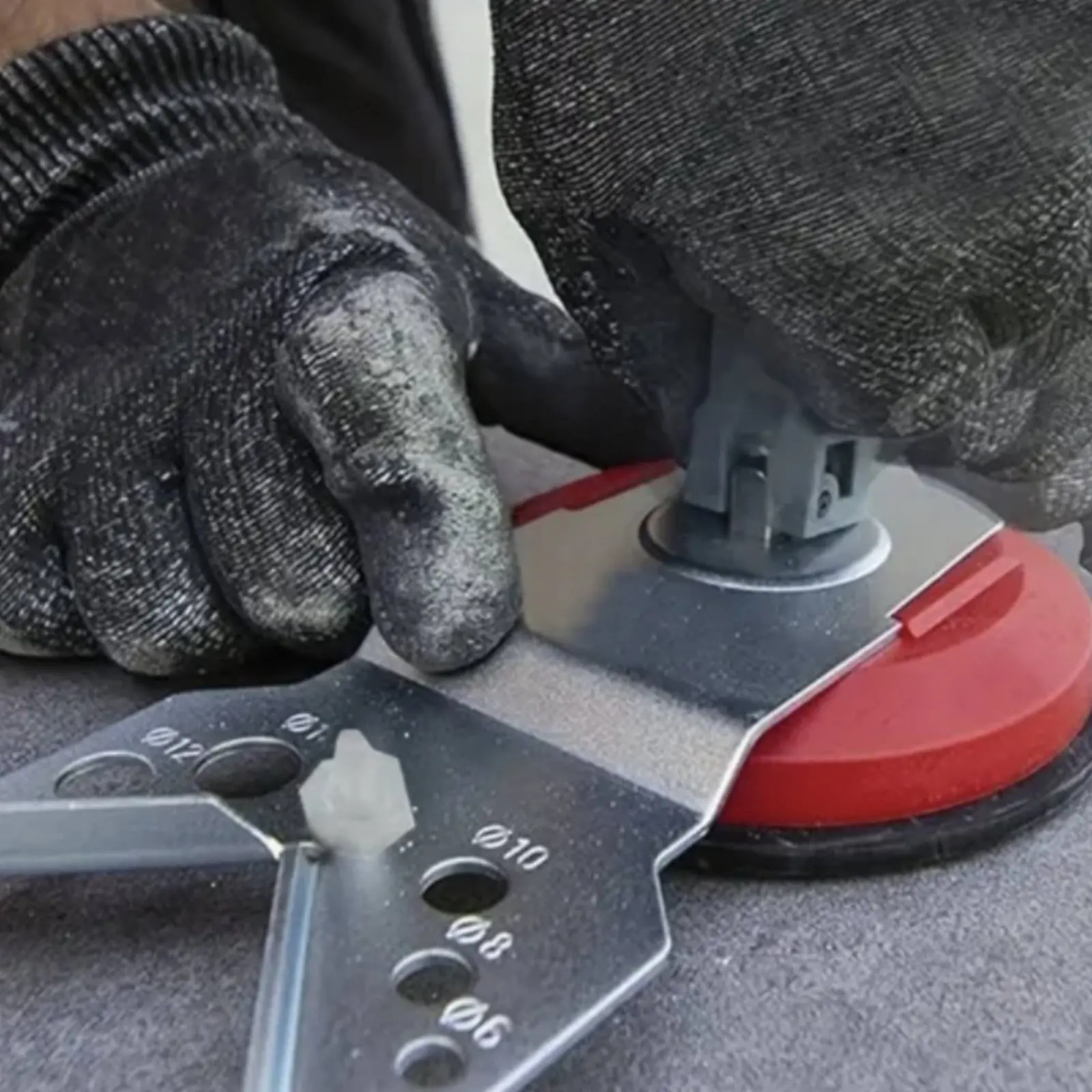 Tile Hole Drill Guide Easy to Storage Tile Drilling Positioner Glass Hole Drilling Guide Water Cooling Holes for Home Renovation
Tile Hole Drill Guide Easy to Storage Tile Drilling Positioner Glass Hole Drilling Guide Water Cooling Holes for Home Renovation