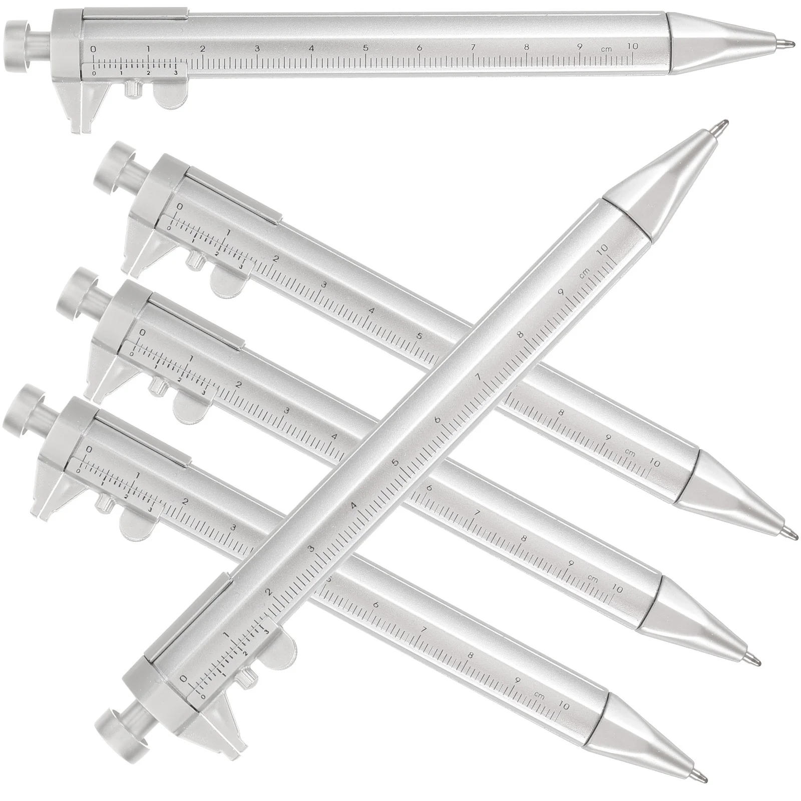 5Pcs Portable Caliper Ruler Ballpoint Pen Multi Use Measuring and Writing Tool for Engineers Woodworkers Students Strong
5Pcs Portable Caliper Ruler Ballpoint Pen Multi Use Measuring and Writing Tool for Engineers Woodworkers Students Strong