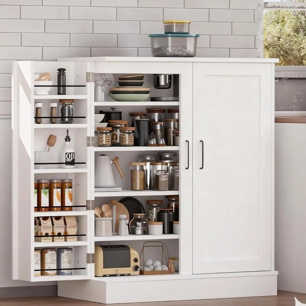 40 Inch White Pantry Cabinet with Doors, Small Kitchen Pantry Storage Cabinet Freestanding, Food Pantry Cabinet, Customized
40 Inch White Pantry Cabinet with Doors, Small Kitchen Pantry Storage Cabinet Freestanding, Food Pantry Cabinet, Customized