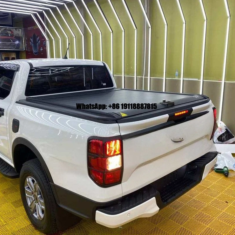 Retractable Roll Folding Locking Aluminum Alloy Hard Tonneau Cover Roller Lid for Hunter F70 Great Wall Poer Gwm NP300 Navara
Retractable Roll Folding Locking Aluminum Alloy Hard Tonneau Cover Roller Lid for Hunter F70 Great Wall Poer Gwm NP300 Navara