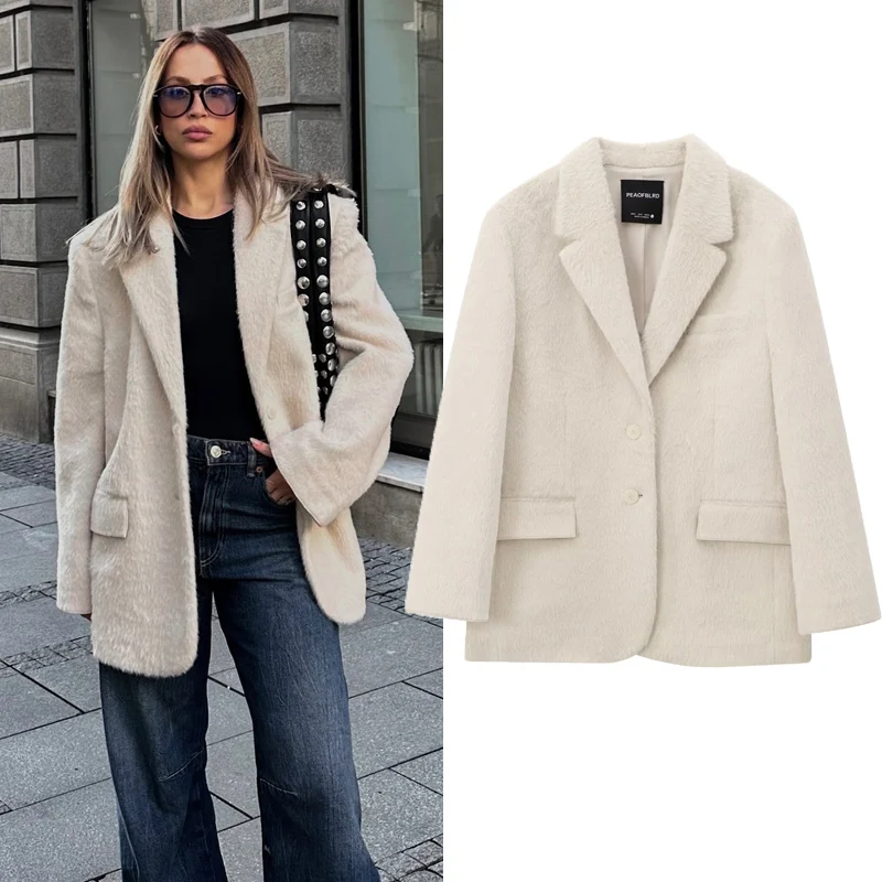 Женская зимняя куртка, пальто из искусственного меха, новая верхняя одежда, женские зимние белые короткие шубы, корейские отзывы, женский топ с длинными рукавами
Женская зимняя куртка, пальто из искусственного меха, новая верхняя одежда, женские зимние белые короткие шубы, корейские отзывы, женский топ с длинными рукавами