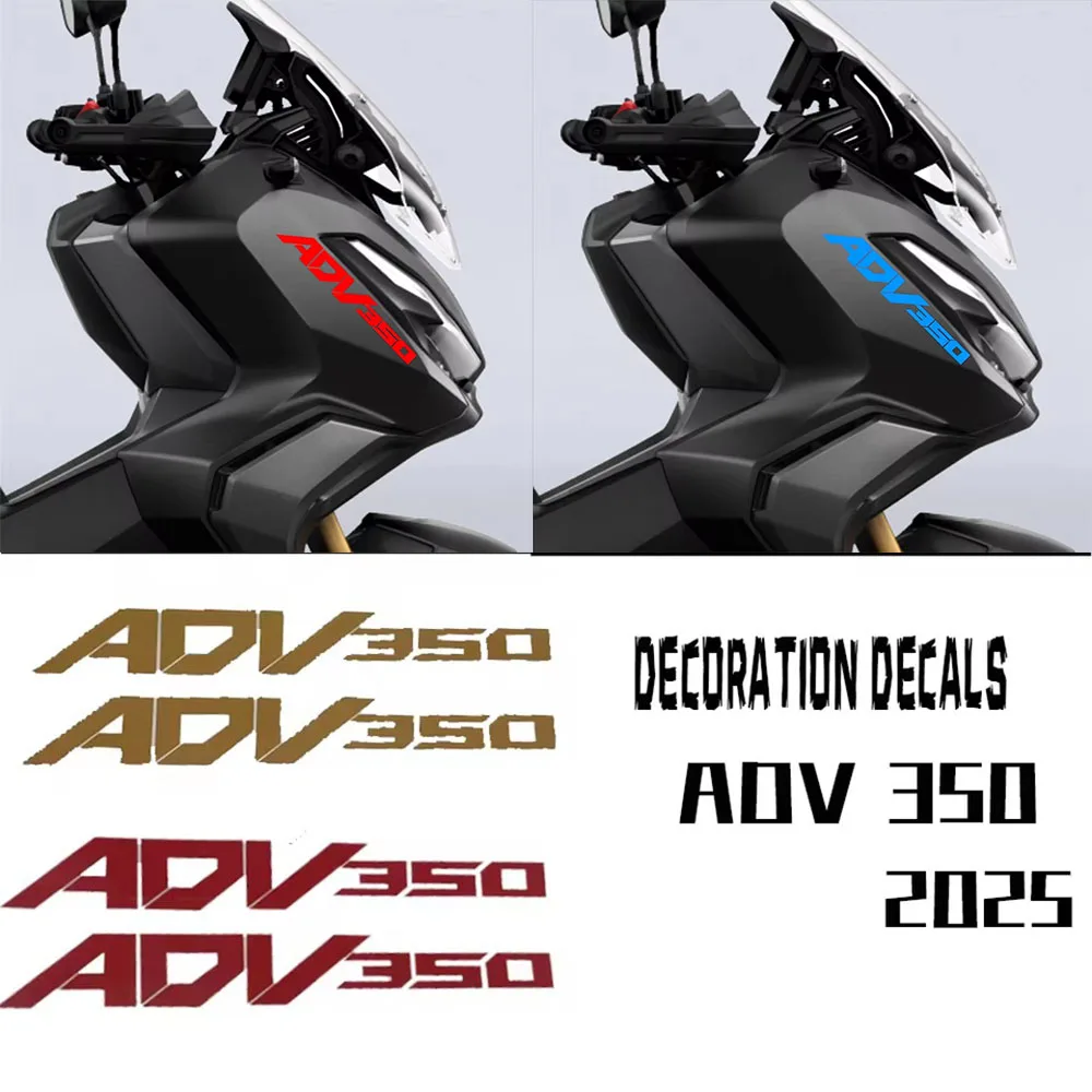 For HONDA ADV350 Accessories 2025 Motorcycle Front Decoration Stickers ADV350 ADV 350 Decorative Decals DV 350 Graphic Sticker
For HONDA ADV350 Accessories 2025 Motorcycle Front Decoration Stickers ADV350 ADV 350 Decorative Decals DV 350 Graphic Sticker