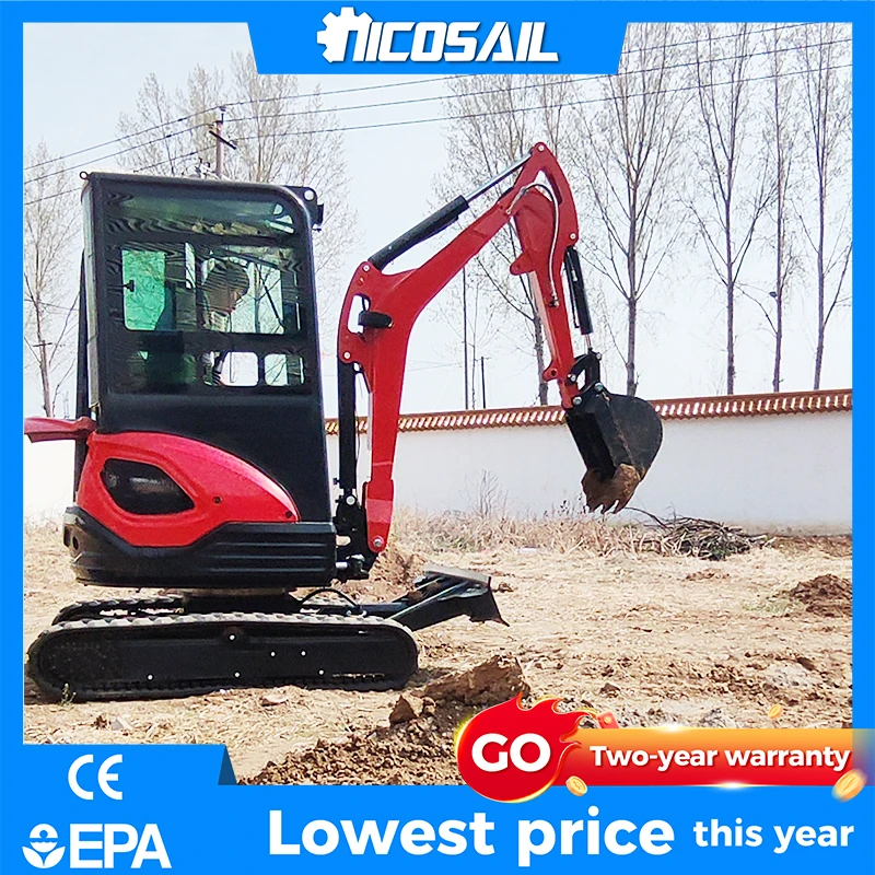2.5 Ton Mini Excavator OKW25U 14.2kW Power Energy Saving Hengli Hydraulic System Excavator - Customizable
2.5 Ton Mini Excavator OKW25U 14.2kW Power Energy Saving Hengli Hydraulic System Excavator - Customizable