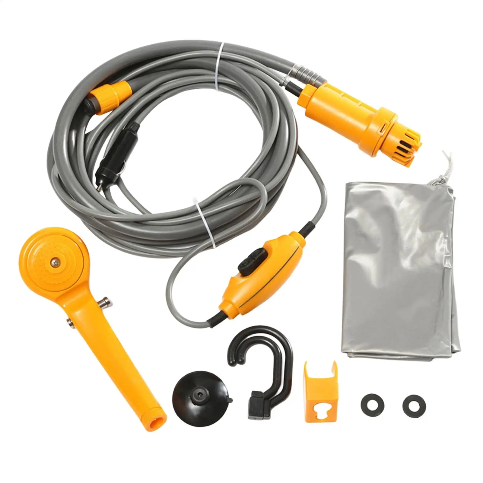 12V Portable Shower Electric Camping Pump Multifunctional Car Motorcycle RV Wash Outdoor Hiking Beach Showerhead Gear
12V Portable Shower Electric Camping Pump Multifunctional Car Motorcycle RV Wash Outdoor Hiking Beach Showerhead Gear