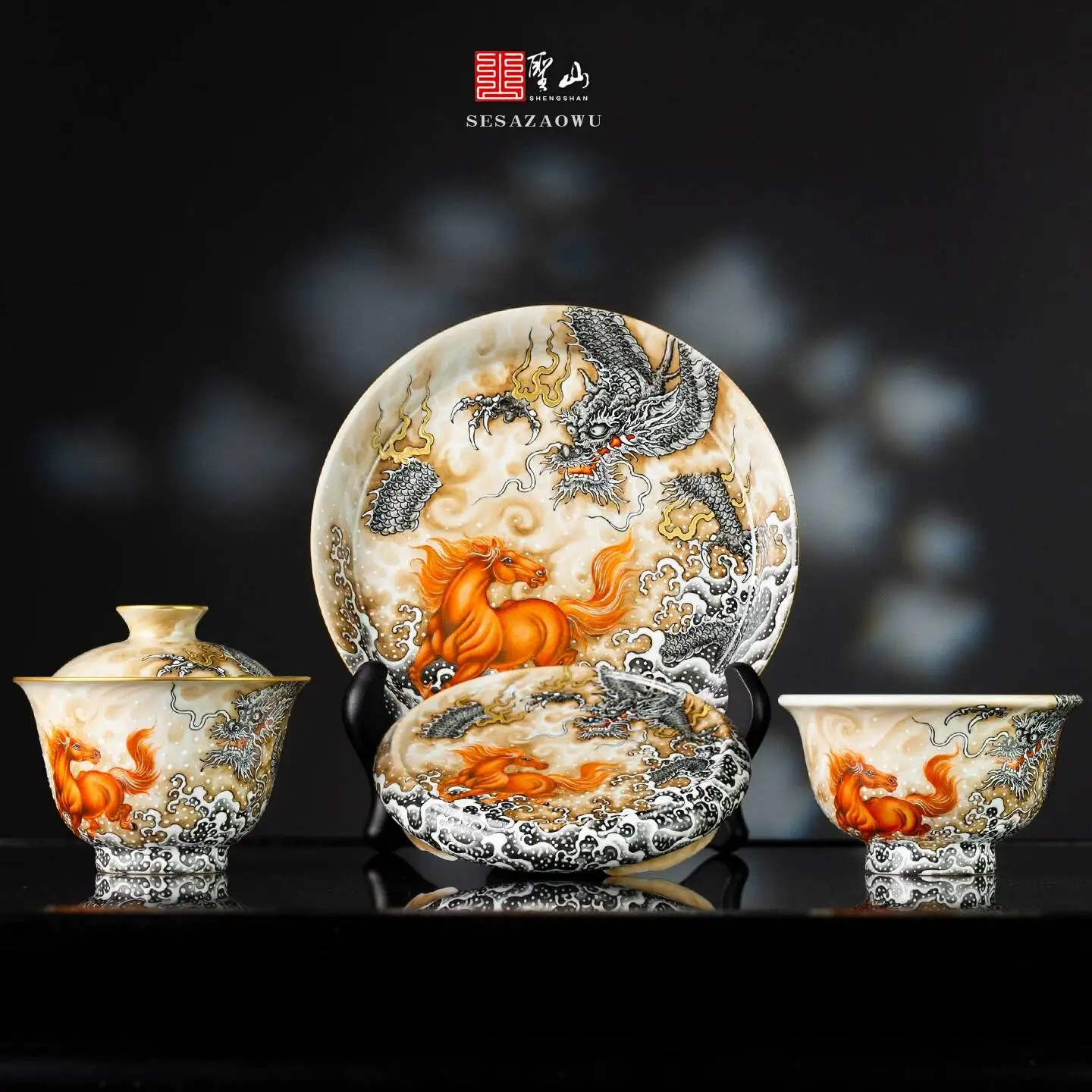 Sacred Mountain High-End Pastel Silk Xuan Color Hand-Painted Edition 3.0 Ceramic Gaiwan Set Tea Bowl
Sacred Mountain High-End Pastel Silk Xuan Color Hand-Painted Edition 3.0 Ceramic Gaiwan Set Tea Bowl