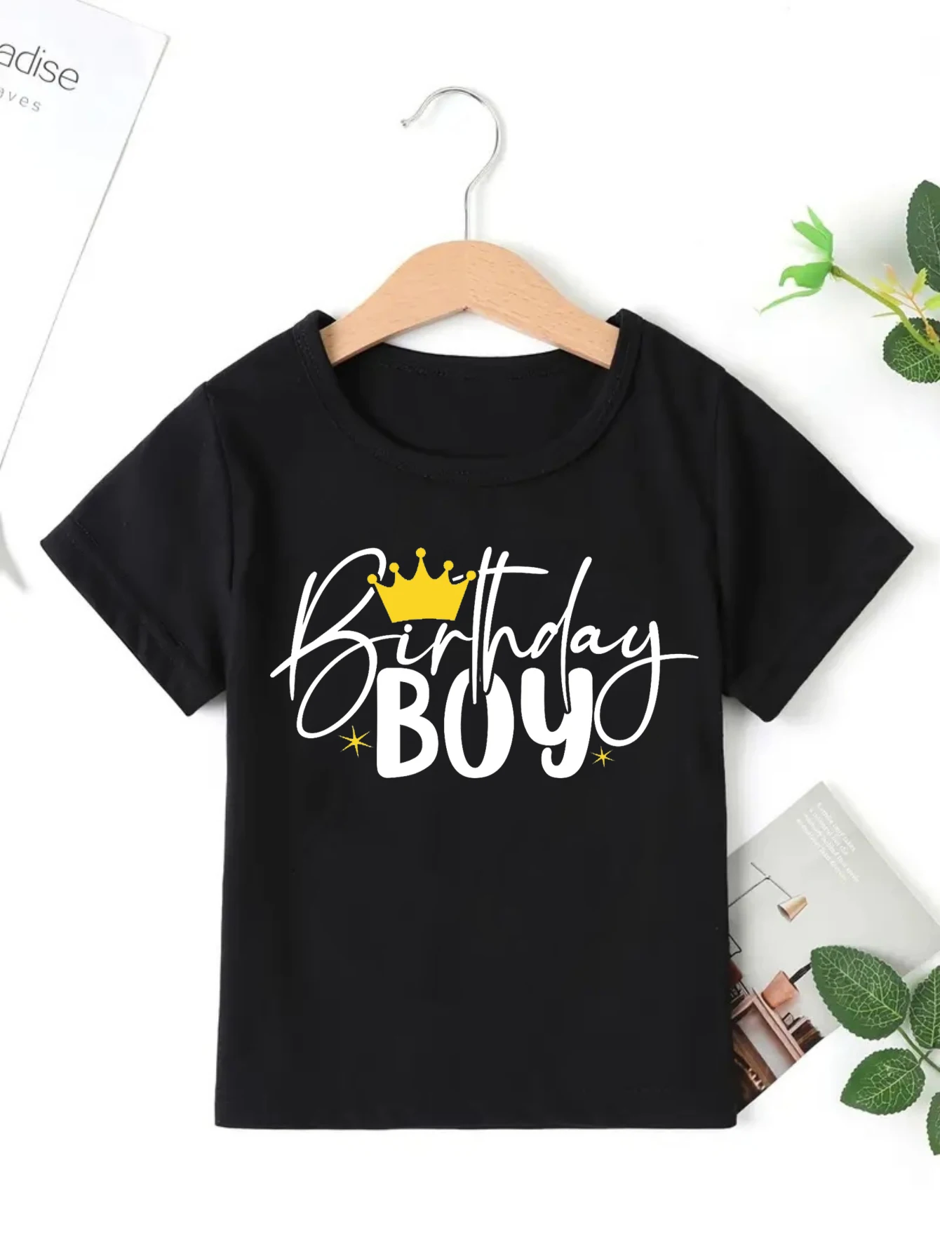 Birthday Boy Crown Printed T Shirt Boys The Best Birthday Gift TShirt Kawaii Toddler T-Shirt Summer Short Sleeve Funny Shirt
Birthday Boy Crown Printed T Shirt Boys The Best Birthday Gift TShirt Kawaii Toddler T-Shirt Summer Short Sleeve Funny Shirt