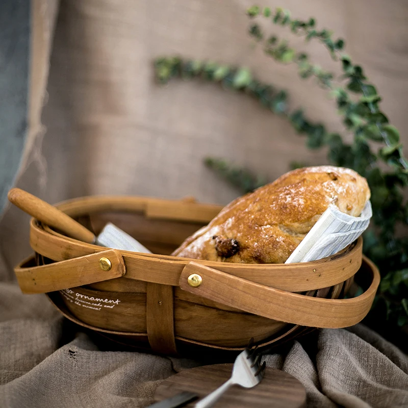 Creative Nordic Style Wooden Rural Fruit Basket Picnic Basket Pumpkin Baskets Bread Home Kitchen Storage Decorative Ornaments
Creative Nordic Style Wooden Rural Fruit Basket Picnic Basket Pumpkin Baskets Bread Home Kitchen Storage Decorative Ornaments