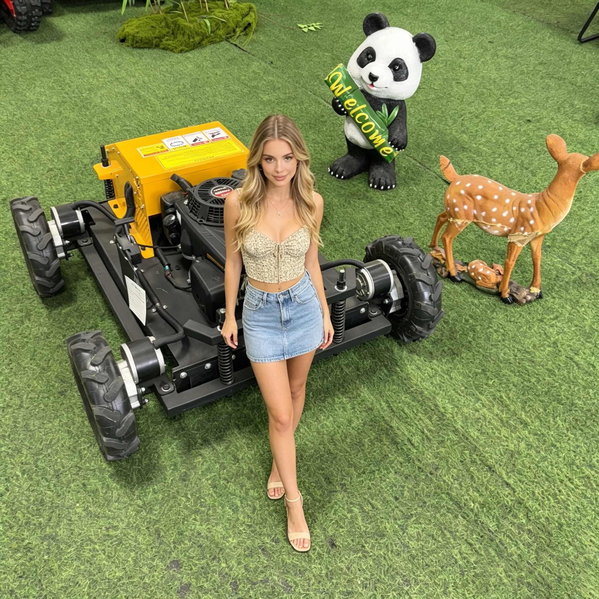 Customized lawn mower that can easily pass through narrow spaces such as doors and landscapes, suitable for residential use
Customized lawn mower that can easily pass through narrow spaces such as doors and landscapes, suitable for residential use