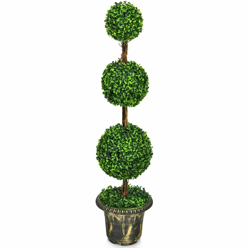 4 Ft Artificial Triple Ball Topiary Tree Greenery Plant Home Office Decor
4 Ft Artificial Triple Ball Topiary Tree Greenery Plant Home Office Decor