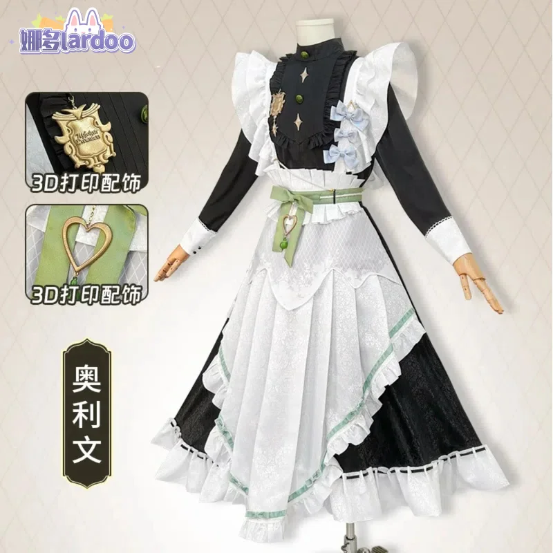 Lardoo Nu: Carnival Olivine Maid Cosplay Costume Cos Game Anime Party Uniform Hallowen Play Role Clothes Clothing
Lardoo Nu: Carnival Olivine Maid Cosplay Costume Cos Game Anime Party Uniform Hallowen Play Role Clothes Clothing
