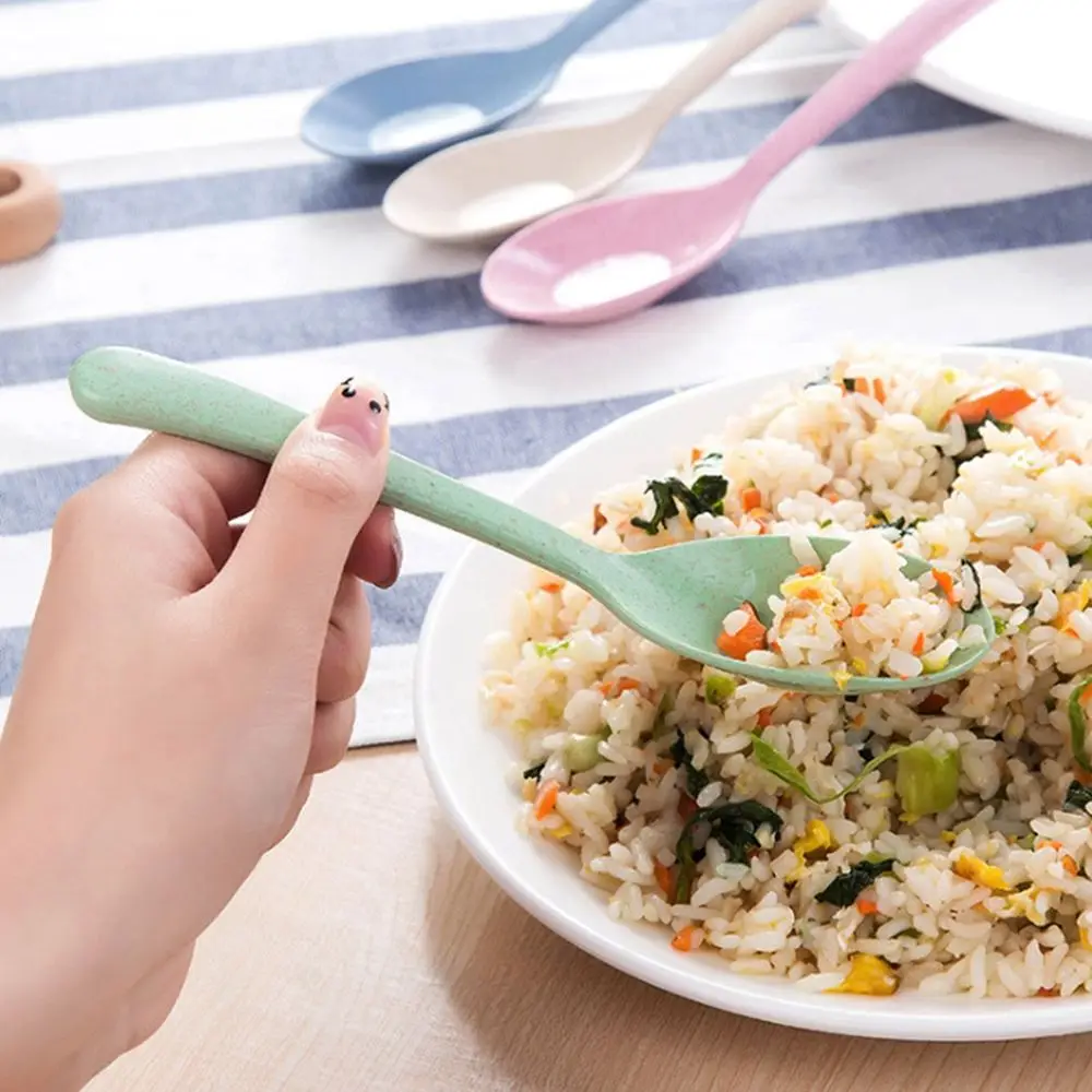 Plastic Home Party Ice Cream Dessert Kitchen Utensil Pudding Scoop Wheat Straw Spoon Rice Scoop Spoon
Plastic Home Party Ice Cream Dessert Kitchen Utensil Pudding Scoop Wheat Straw Spoon Rice Scoop Spoon