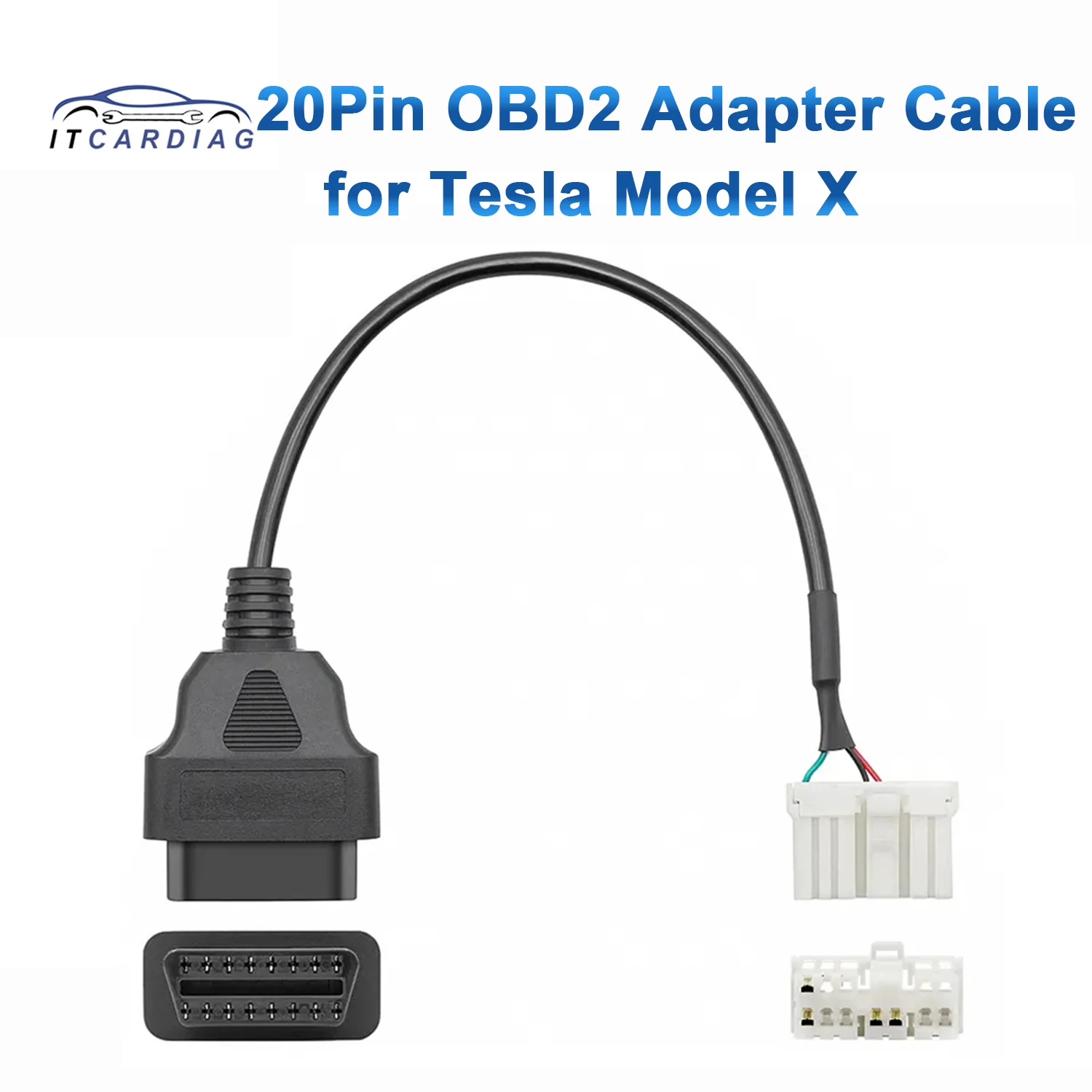 20-контактный адаптер OBD2 для Tesla Model X S, Диагностический кабель для сканирования моих моделей Tesla, электронный кабель для нового энергетического автомобиля
20-контактный адаптер OBD2 для Tesla Model X S, Диагностический кабель для сканирования моих моделей Tesla, электронный кабель для нового энергетического автомобиля