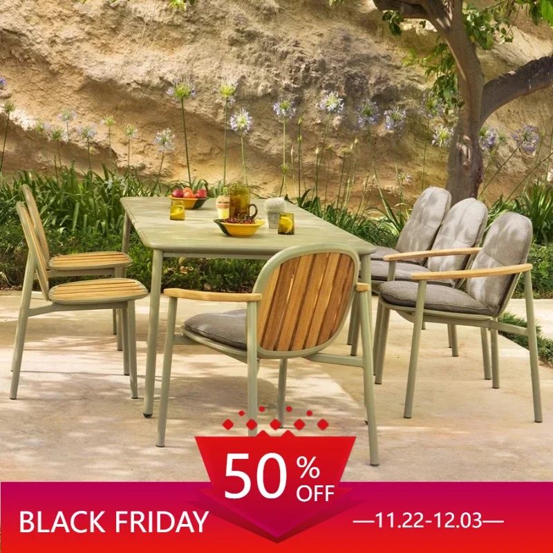 Outdoor Table and Chair Courtyard Villa Leisure Restaurant Garden Balcony Rain and Sun Protection Garden Furniture Sets WKGF
Outdoor Table and Chair Courtyard Villa Leisure Restaurant Garden Balcony Rain and Sun Protection Garden Furniture Sets WKGF