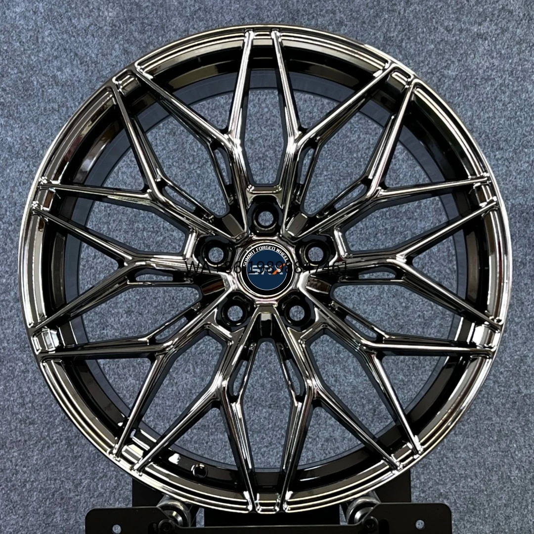 for Hot Selling 18x8.5 5x112 5x114.3 5x120 Hyper Black Machined Face Black Chrome Passenger Car Aluminium Alloy Wheels
for Hot Selling 18x8.5 5x112 5x114.3 5x120 Hyper Black Machined Face Black Chrome Passenger Car Aluminium Alloy Wheels