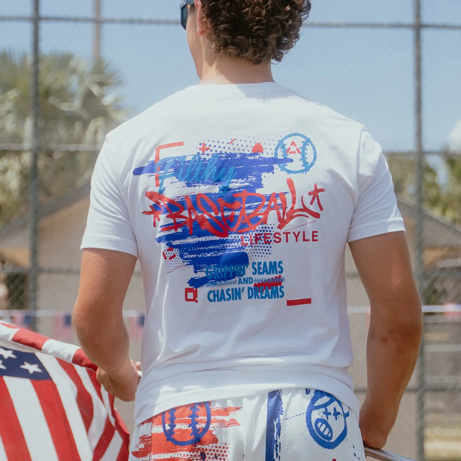 Graffiti Tee - USA - Baseball Lifestyle 101 Summer New Hot Selling Men's Women's Pure Cotton T-shirt Parent Child Wear
Graffiti Tee - USA - Baseball Lifestyle 101 Summer New Hot Selling Men's Women's Pure Cotton T-shirt Parent Child Wear