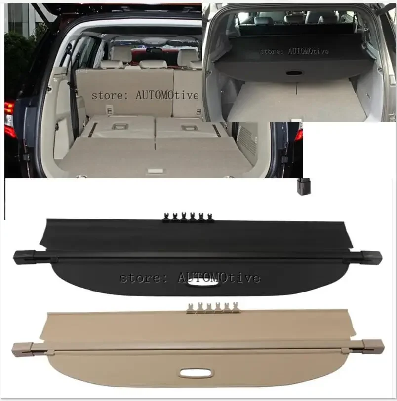 Car Rear Trunk Security Shield Shade Cargo Cover For 15-20 for Ford Everest 2015 2016 2017 2018 2019 20 5/7 Seats (Black beige)
Car Rear Trunk Security Shield Shade Cargo Cover For 15-20 for Ford Everest 2015 2016 2017 2018 2019 20 5/7 Seats (Black beige)